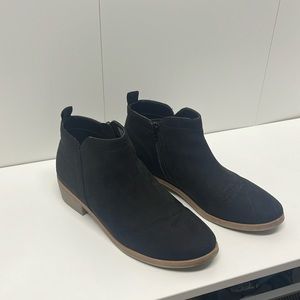 Time and True Black Booties